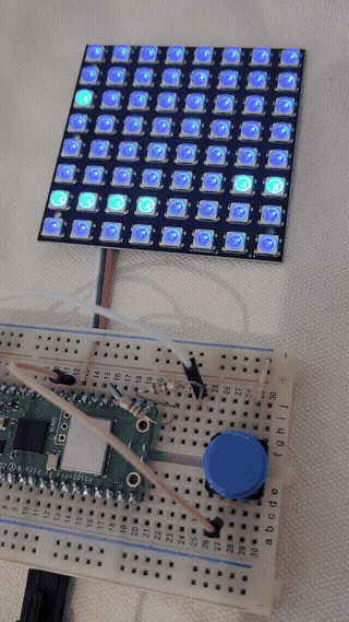LED matrix demo teaser